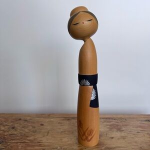 Japanese Wooden Kokeshi Doll